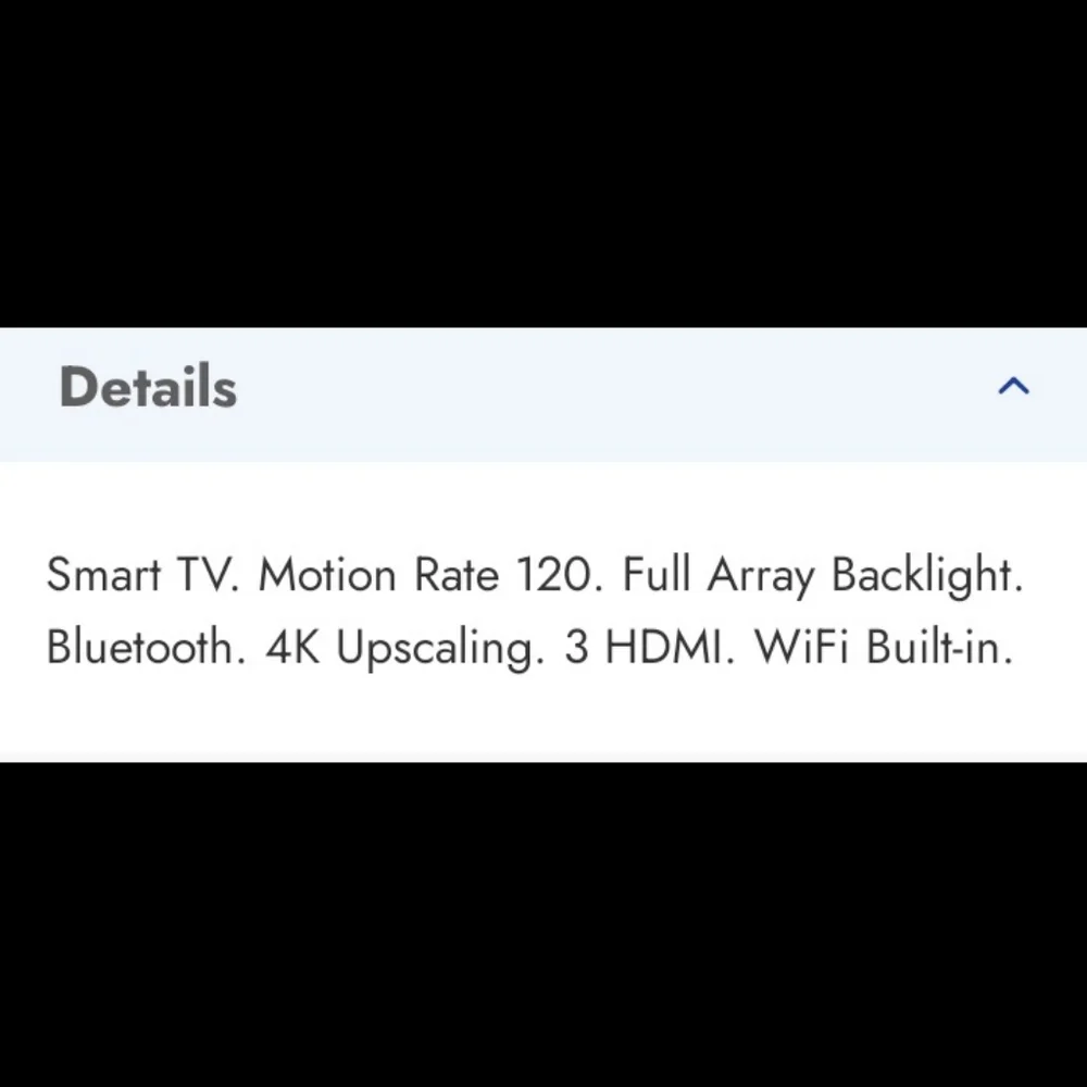 75 in Smart TV + Home Theatre